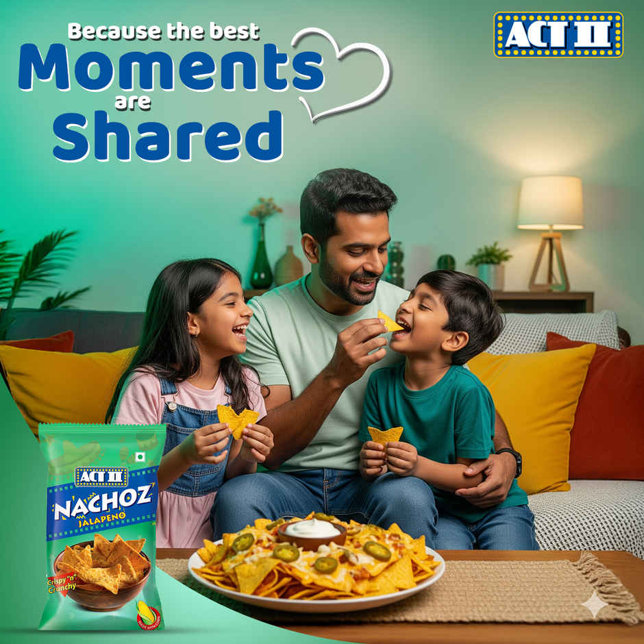 Act II Jalapeno Nachos - Tortilla Chips | Ready to Eat Snacks