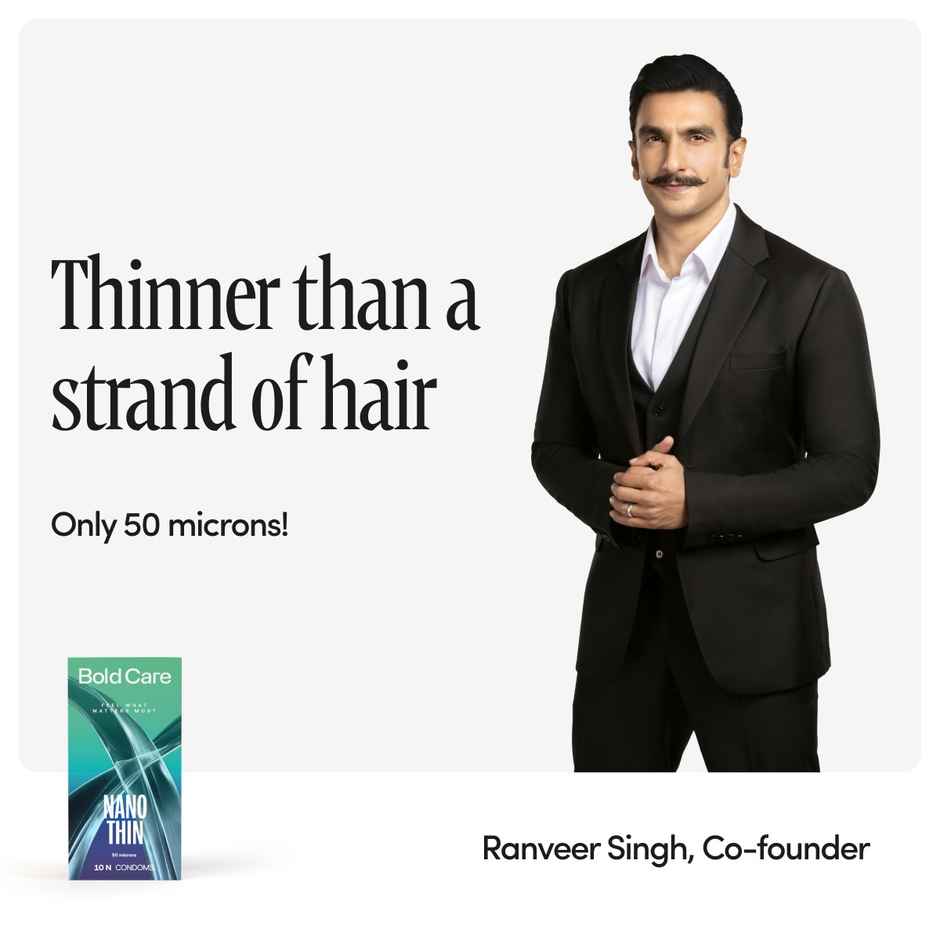 Bold Care 404 Super Nano Thin Condoms For Men
