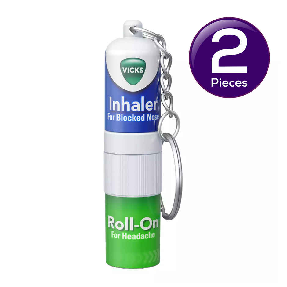 Vicks Roll-On Inhaler Combo 