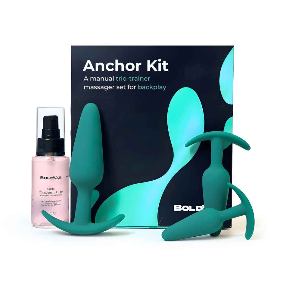 BoldEdge Anchor Kit Personal Massager Set for Backplay