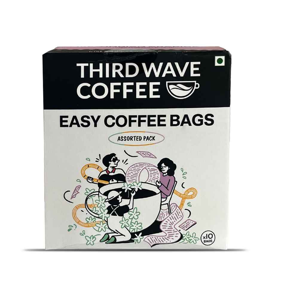 Third Wave Coffee Easy Pour Assorted Light to Dark Organic Instant Coffee