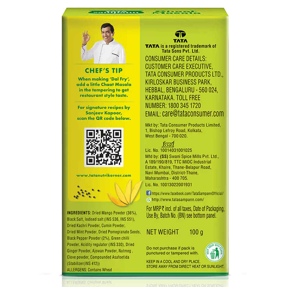 Tata Sampann Spices Chaat Masala