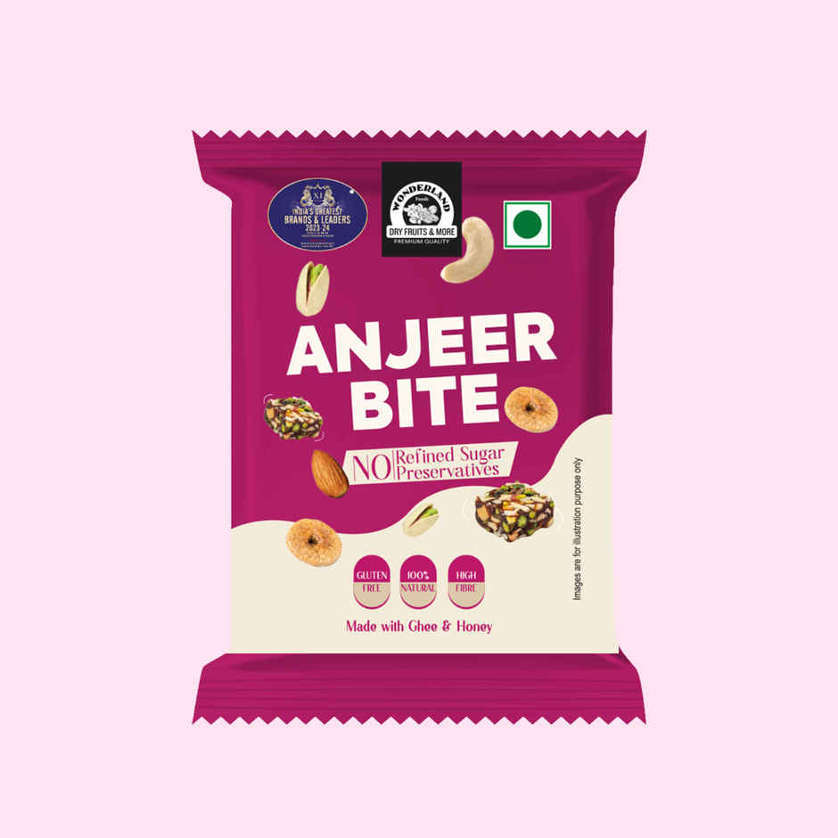 Wonderland Foods Vrat Anjeer Bites