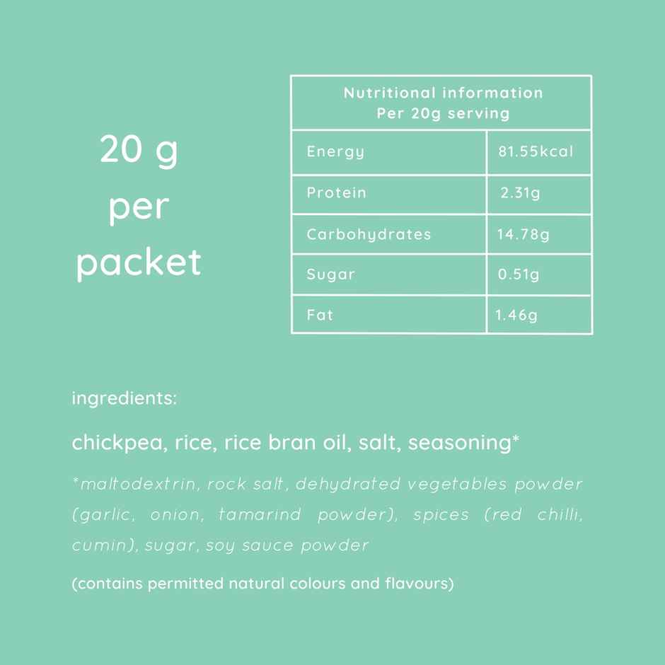 Natch Chickpea Puffs - Hot Chilli