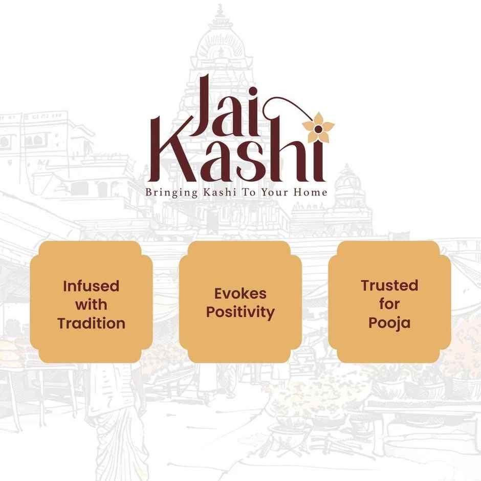 Jai Kashi Cotton Round/Flower Wicks