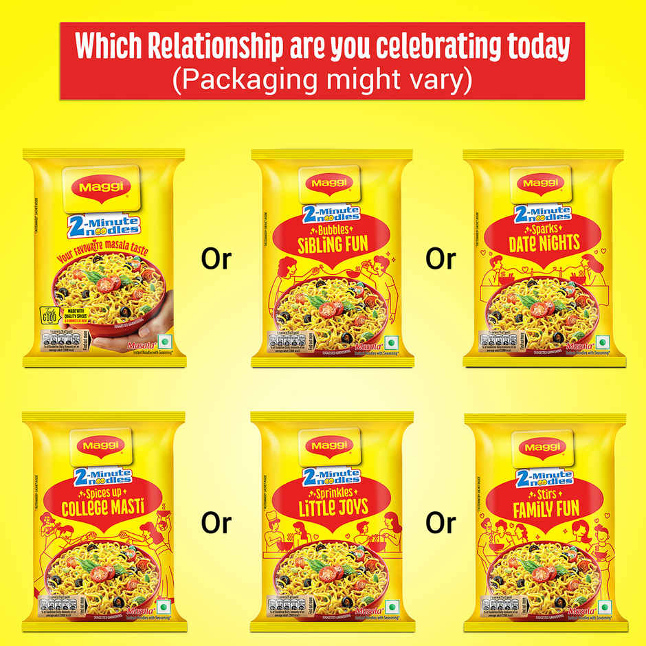MAGGI 2-Minute Instant Noodles | Masala Noodles | Made With Quality Spices
