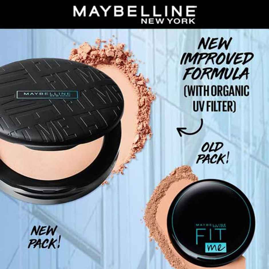 Maybelline New York Fit Me Matte + Poreless Compact Powder With Spf 32 | 310 Sun Beige
