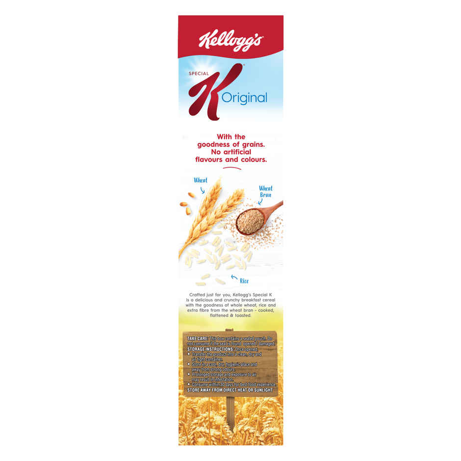 Kellogg's Original Special K | Less Than 2% Fat | 37% Less Sugar | Source Of Protein & Fibre