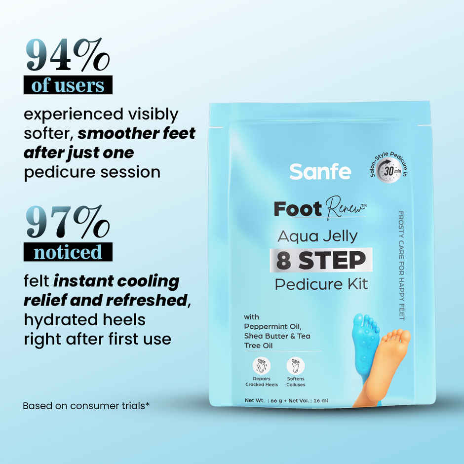 Sanfe Pedicure Kit At Home Foot Spa & Callus Care