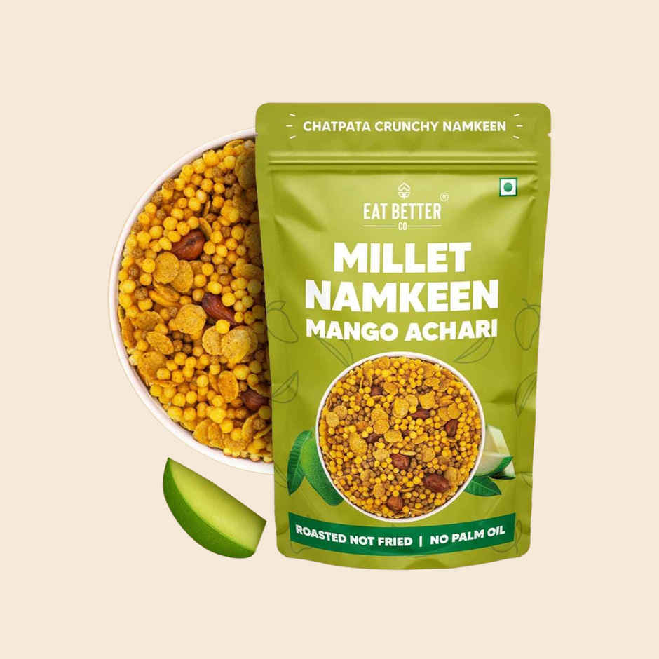 Millet Namkeen | Mango Achari, Healthy Snacks By Eat Better Co