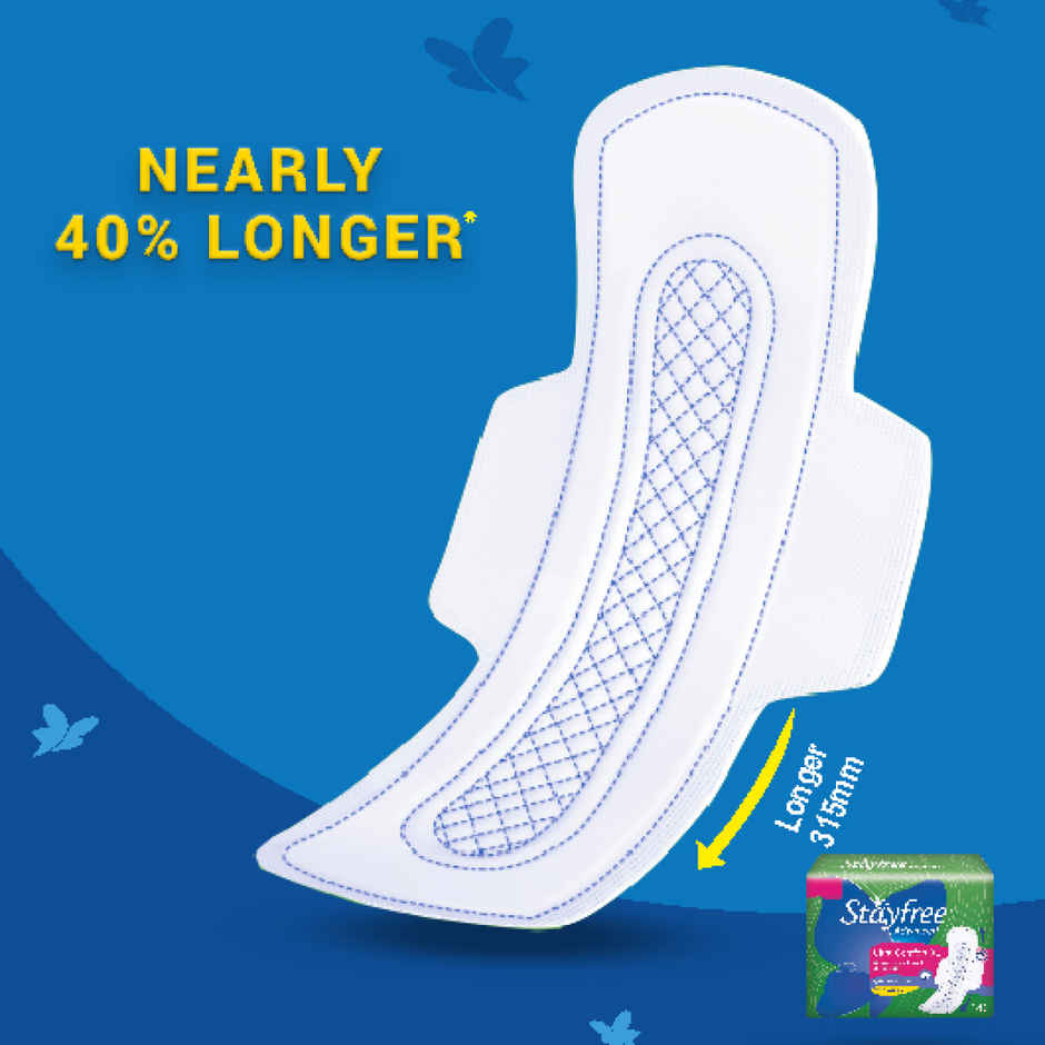 Stayfree Advance Ultra Comfort Sanitary Pads | XL | 7 pcs