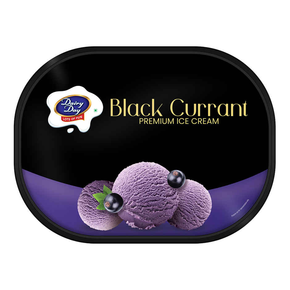 Dairy Day Black Currant Premium Ice Cream Tub