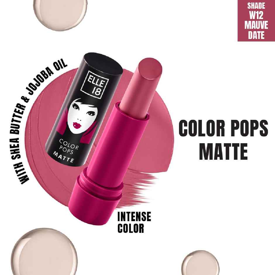 Elle 18 Color Pop Matte Lip Color | W12 - Mauve Date
