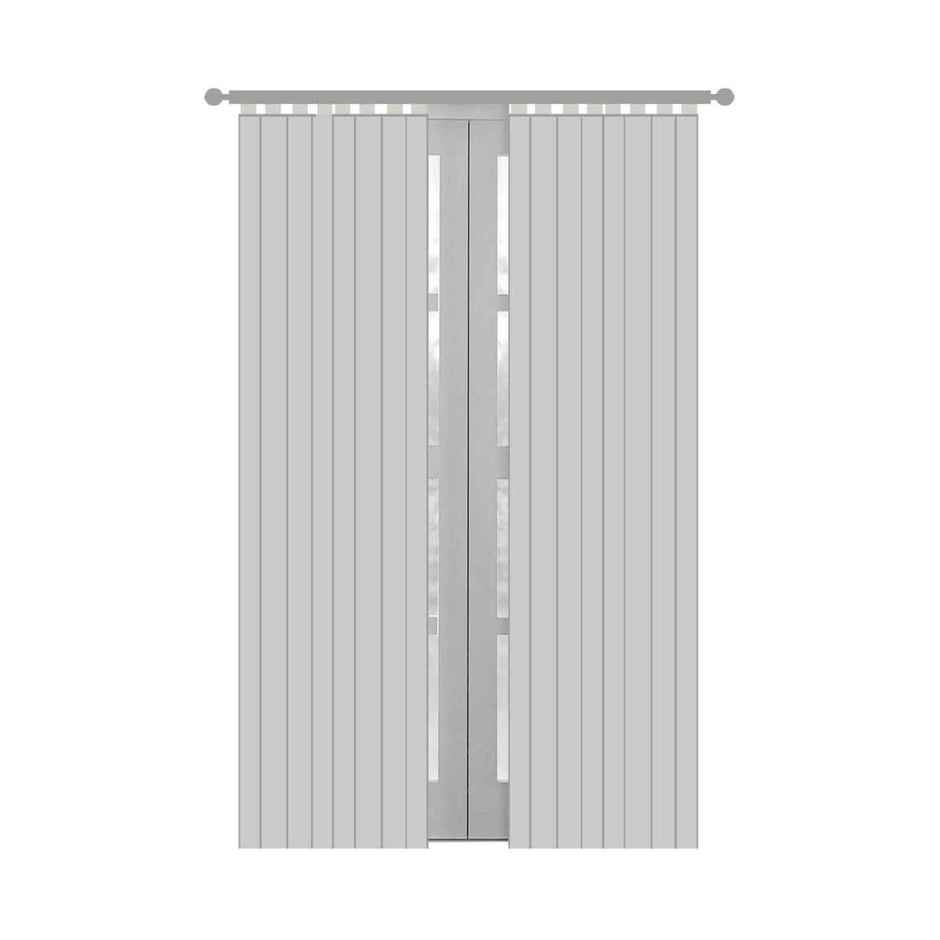 Casacraft by Pepperfry Door Curtains 8 feet Set of 2