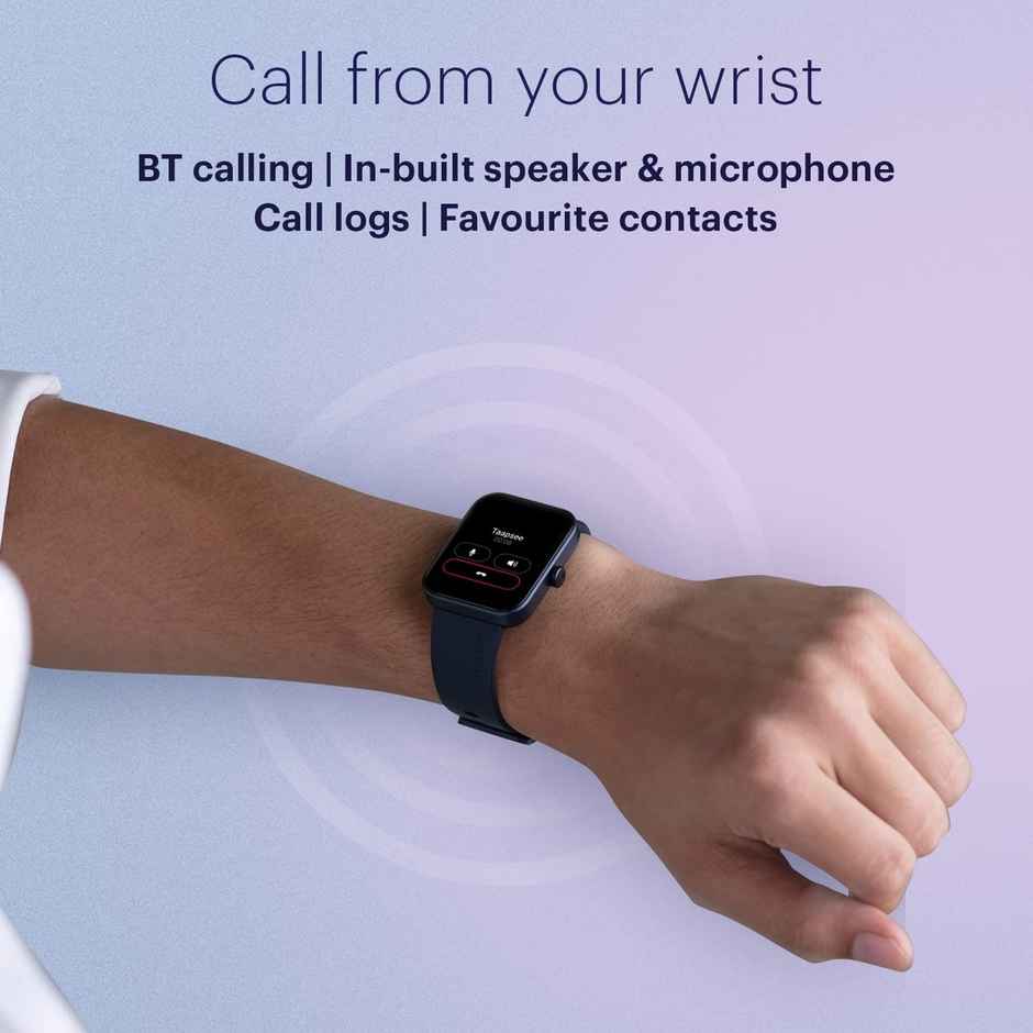 Noise ColorFit Pulse Go Buzz Smartwatch | Midnight Blue
