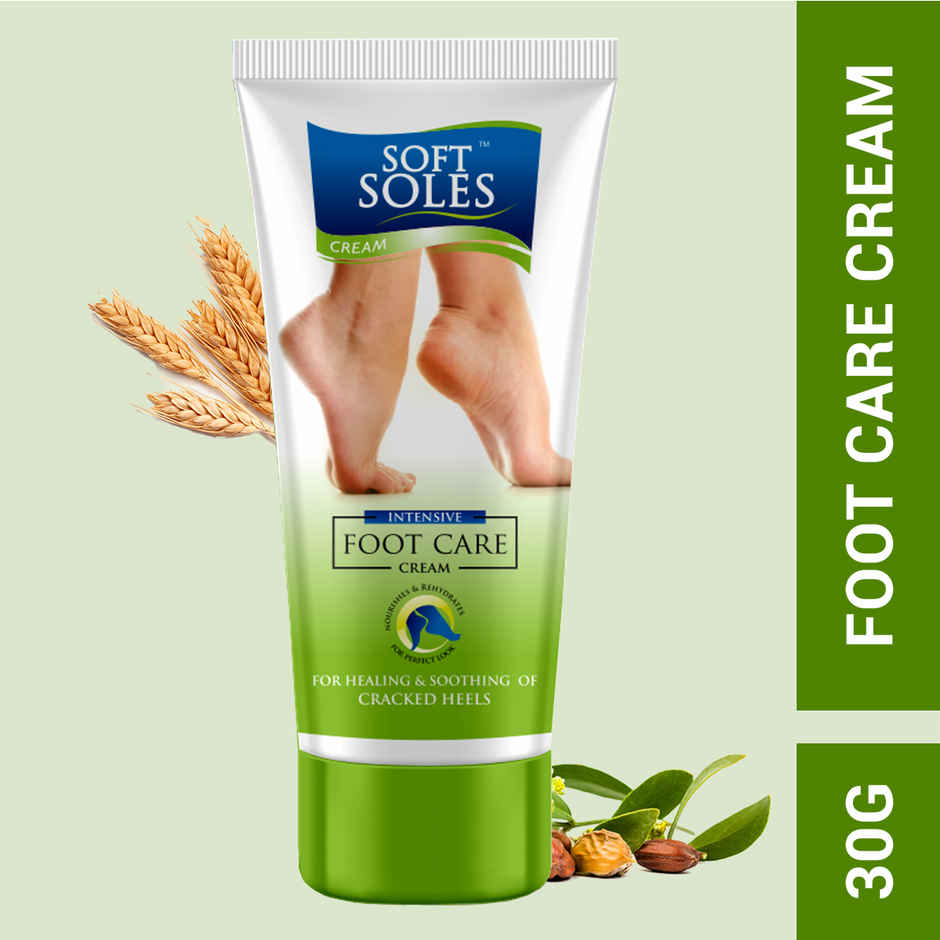 Soft Soles Foot Cream | Intense Hydration for Smooth & Soft Heels | Fast-Absorbing