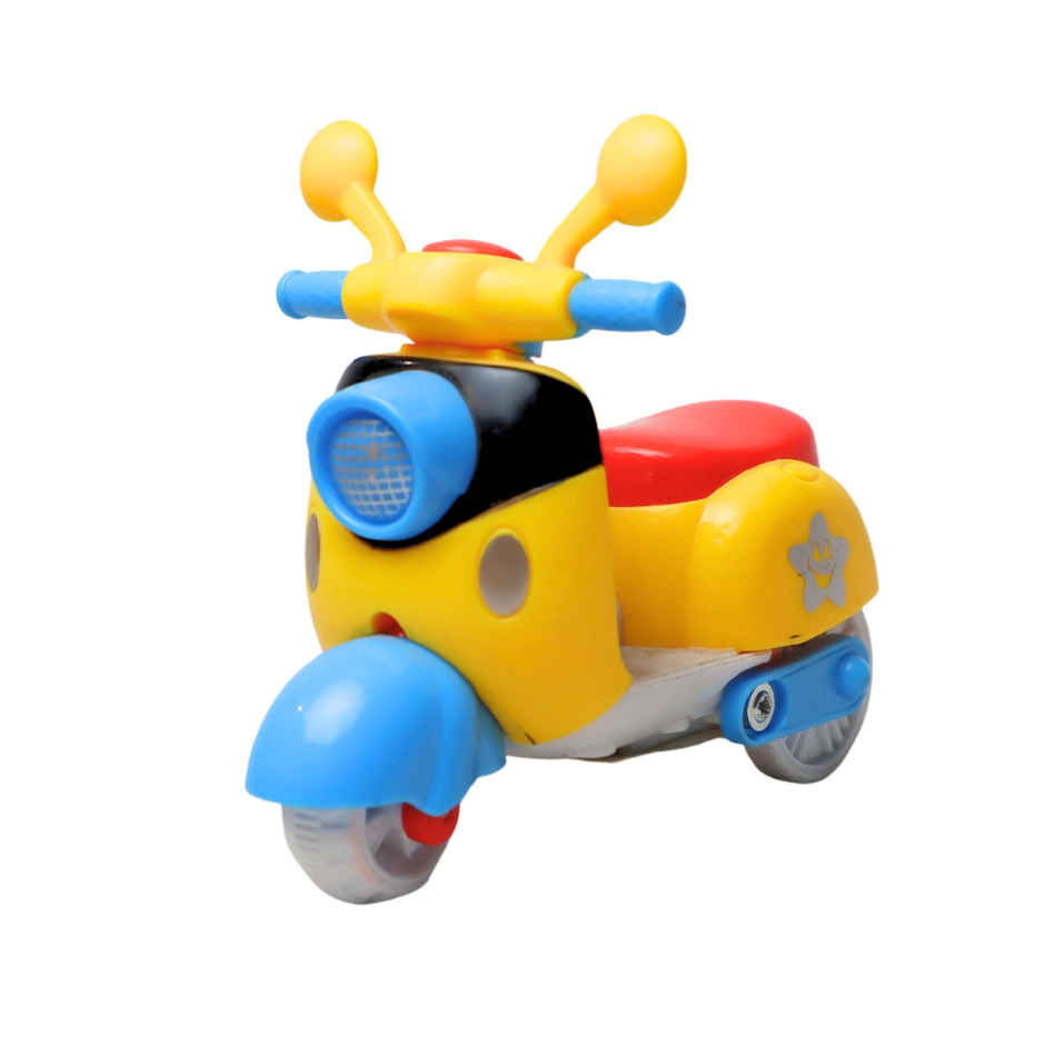 Toytales Cute Scooter Toy | Friction Mini Vehicle |Toys For Boys | Vehicle Toys