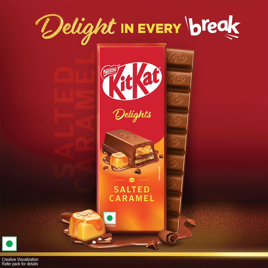 KitKat Delights Salted Caramel Chocolate