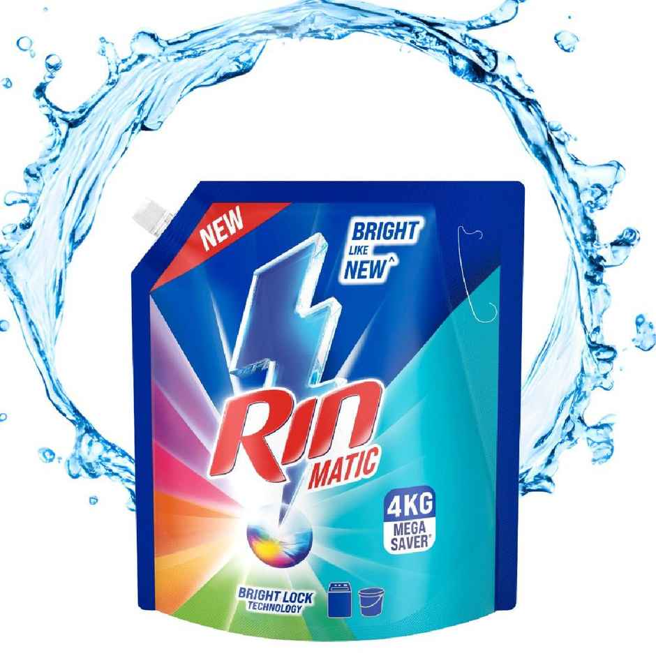 Rin Matic Liquid Top Load (4) & Rin Matic Liquid Top Load (1kg) Combo