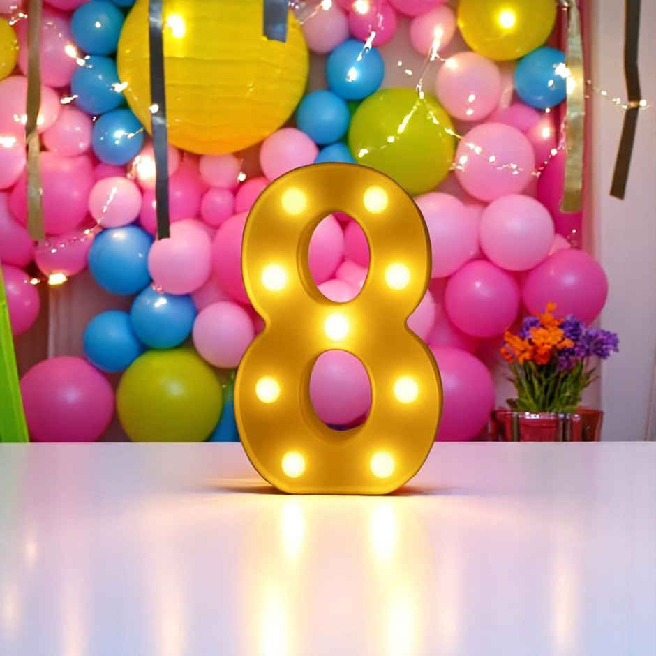 Party Propz Marquee Number Light Letters For Room Decor Lights