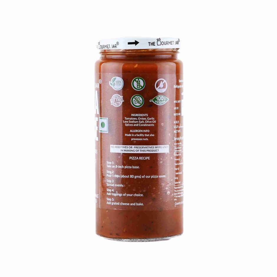 The Gourmet Jar Classic Pizza Sauce