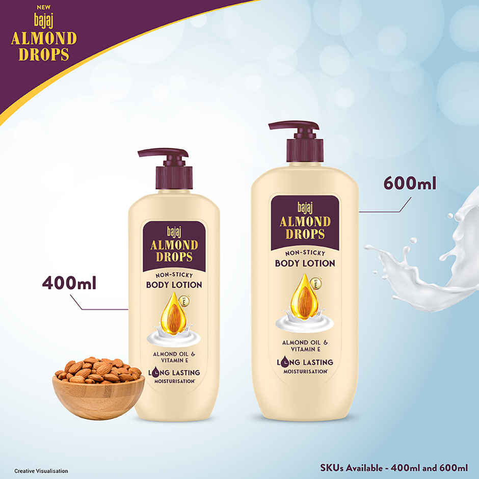 Bajaj Almond Drops Nourishing Body Lotion