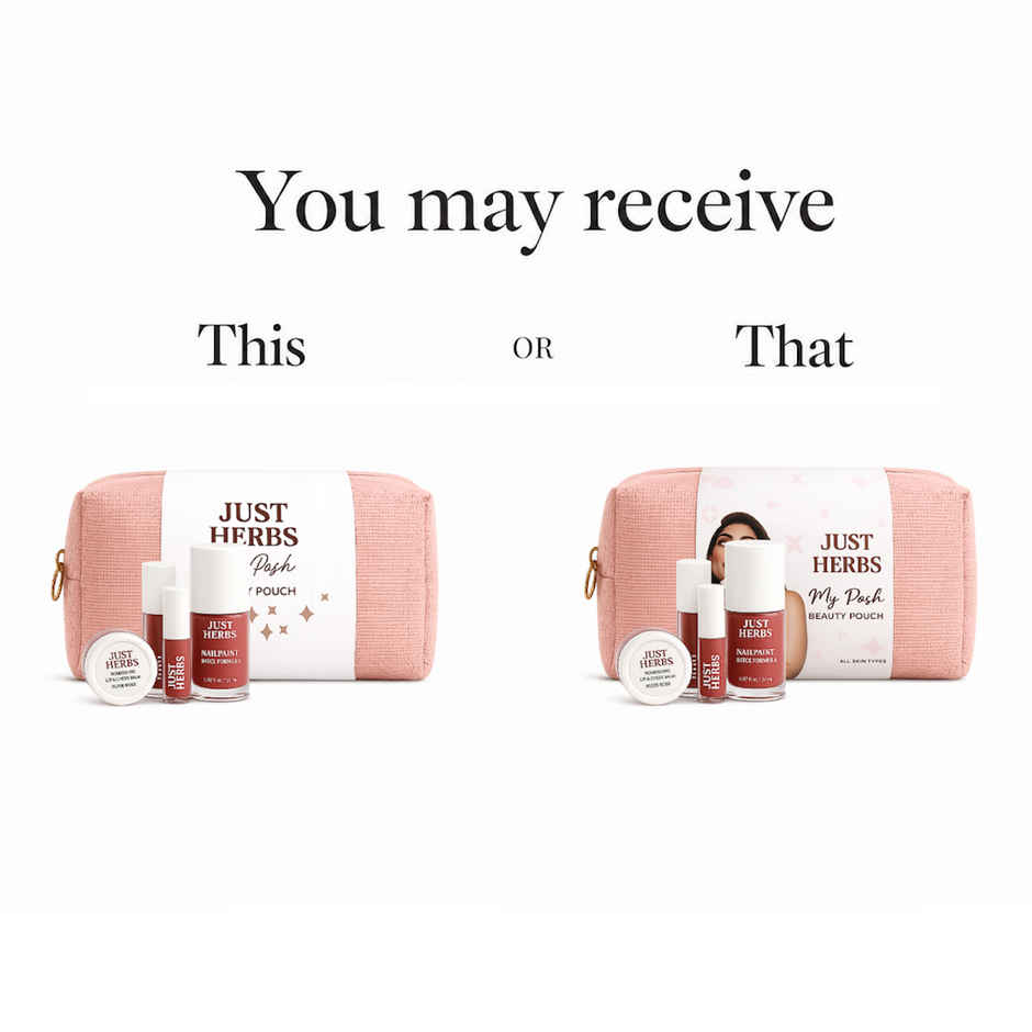 Just Herbs My Posh Beauty Kit | 3 in 1 Everyday Essential