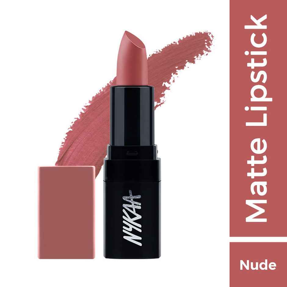 Nykaa Ultra Matte Lipstick - Monalisa | High Color Payoff