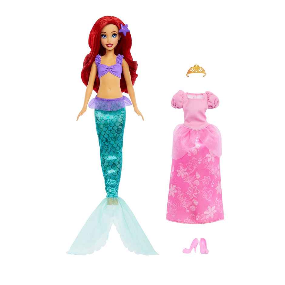 DISNEY MERMAID TO PRINCESS ARIEL, 3Y Plus, Multicolour