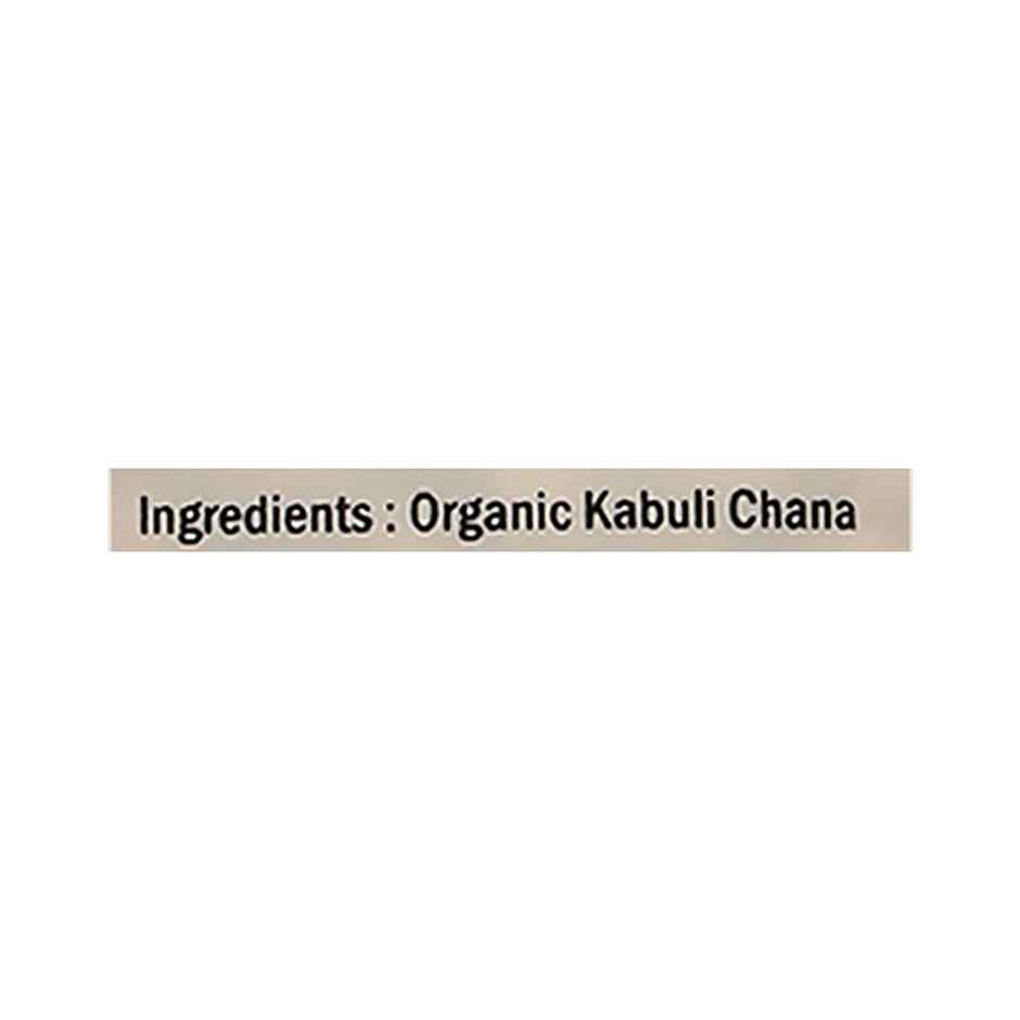A TATA Product - Organic India Kabuli Chana (White Chickpea),Source of Dietary Fiber & Protein