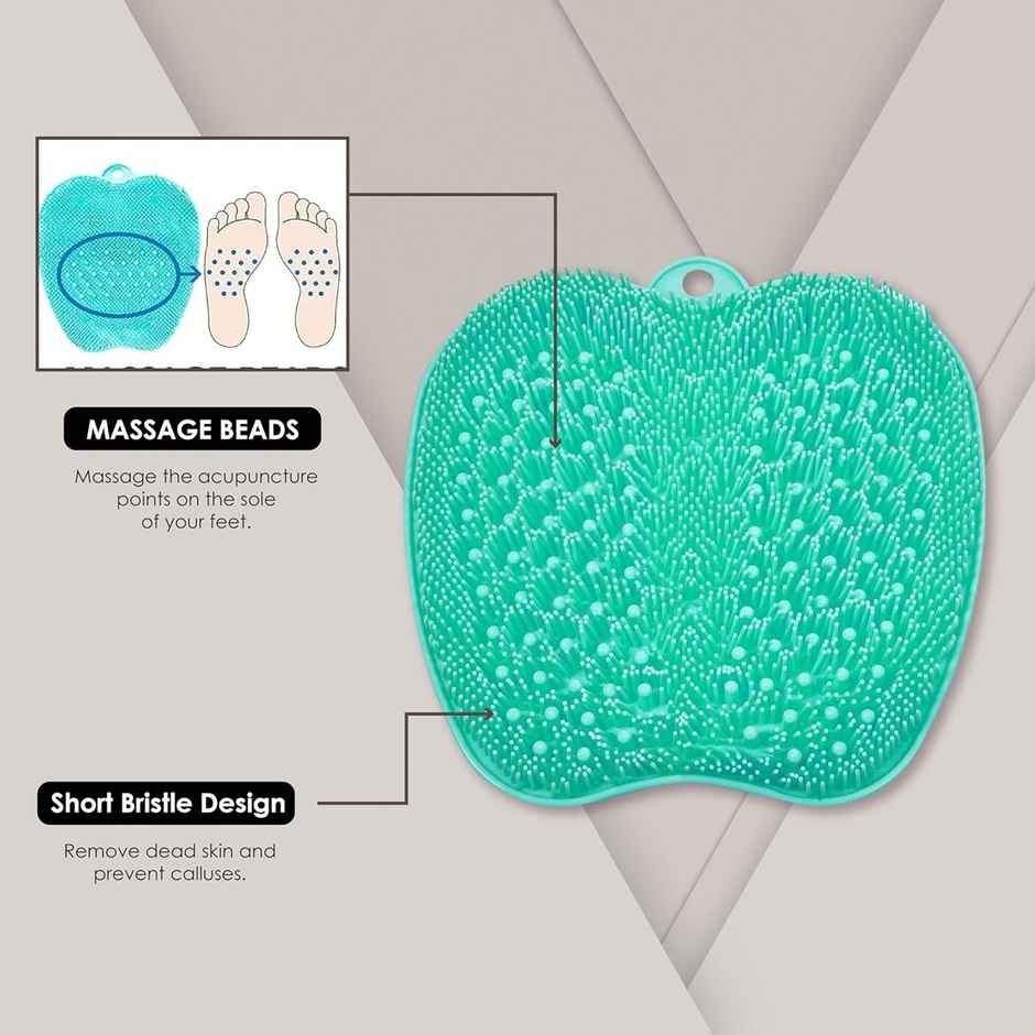 Beaute Secrets Foot Scrubber Mat Improve Foot Circulation Soothe Achy Feet