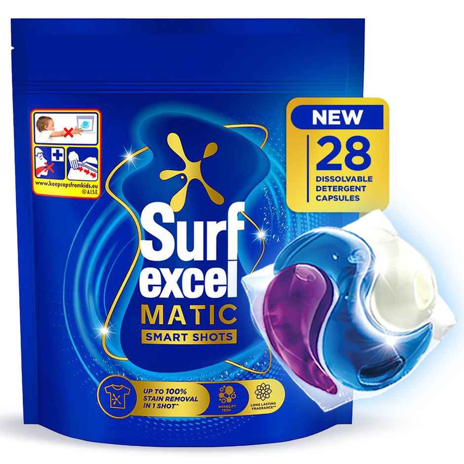 Surf Excel 3 in 1 Smart Shots