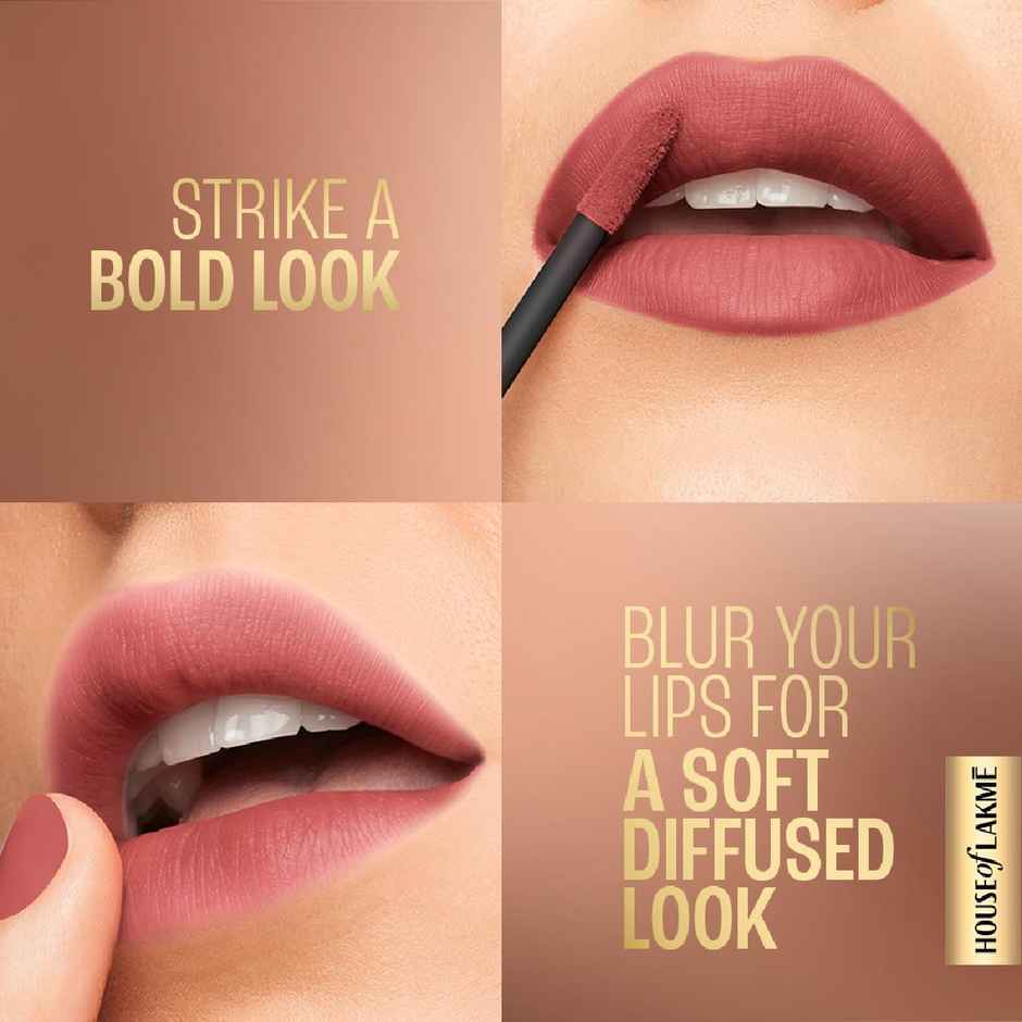 Lakme Xtraordin-airy Lip Mousse Mini | Nude Naturalle