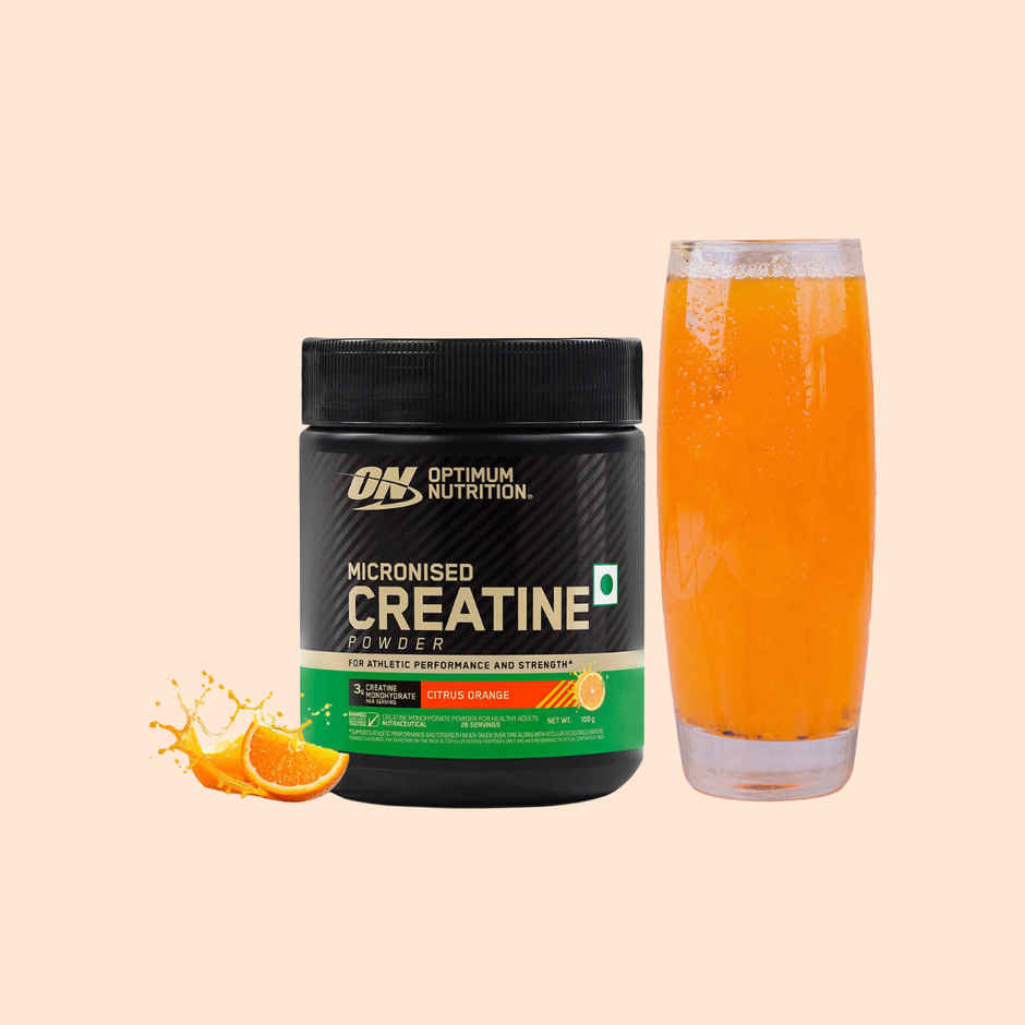 Optimum Nutrition Micronized Creatine Powder | 26 Serves Citrus Orange 3 G