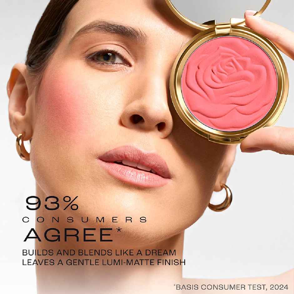 Lakme Showstopper Collection Rouge Bloom Powder Blush Pink Blossom