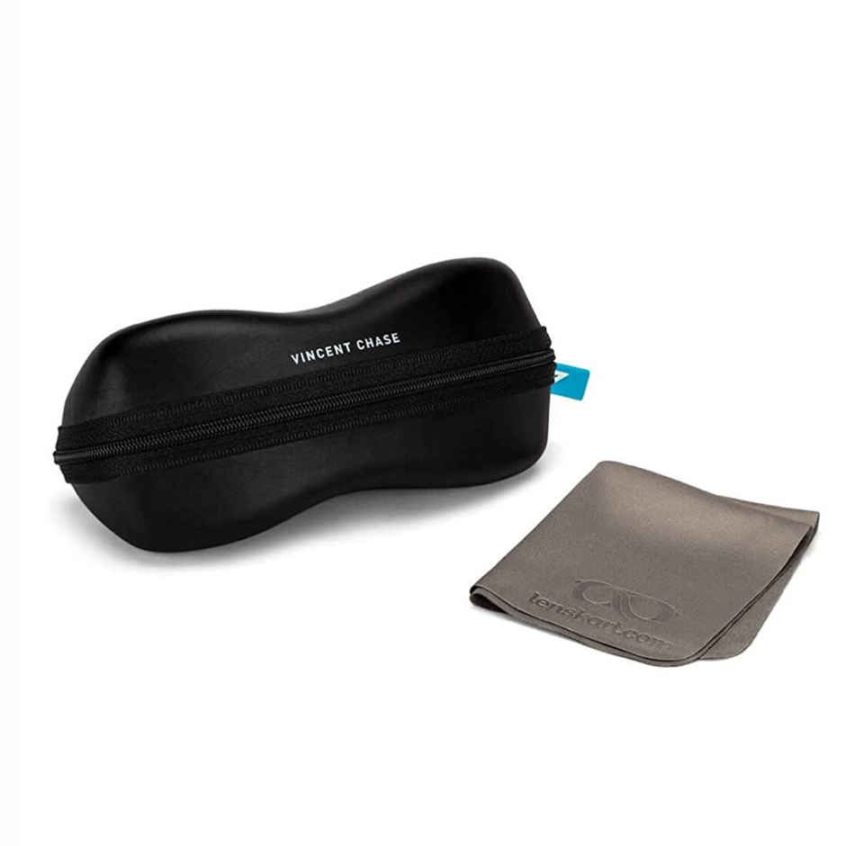 Vincent Chase By Lenskart Unisex Metal Round Sunglasses | Grey - M