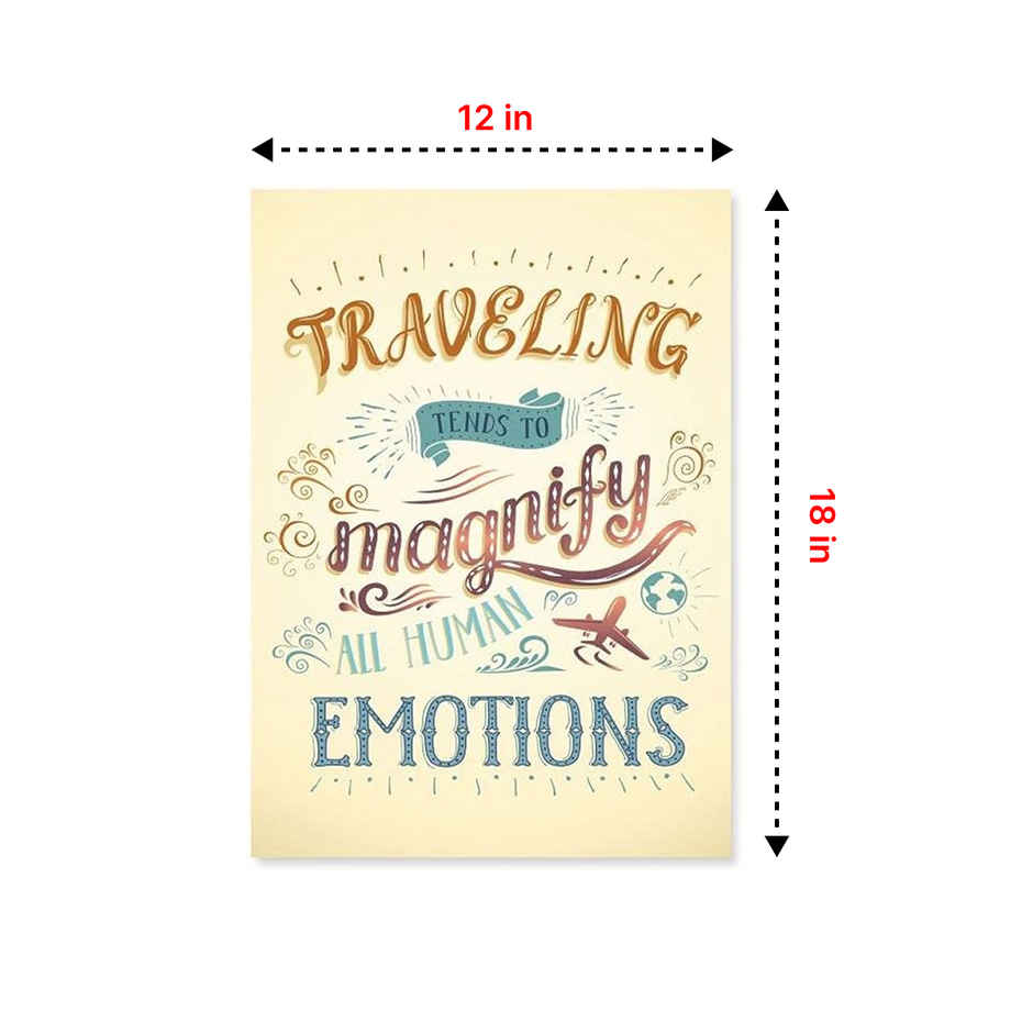 Paper Plane Design Wall Posters For Office Decor | Set of 10 | Size | 12 Inch x 18 Inch | D16