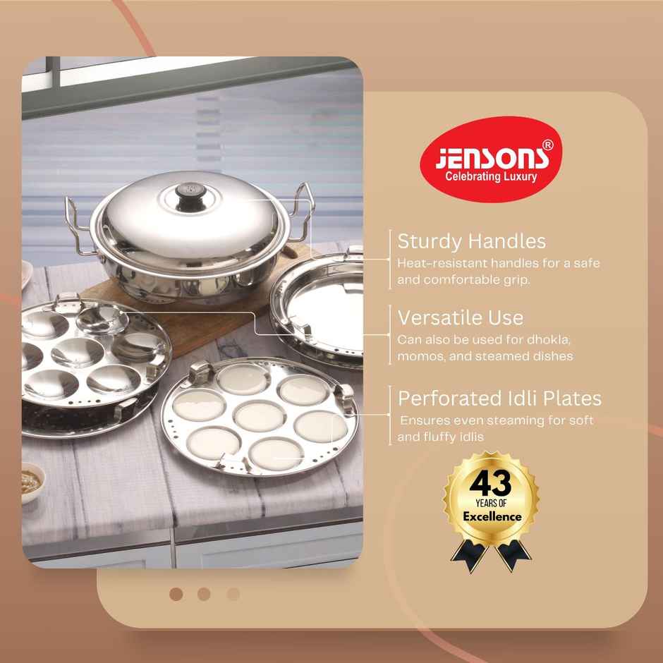 Jensons Heavy Capsul Bottom Multi Kadai Induction Compatible