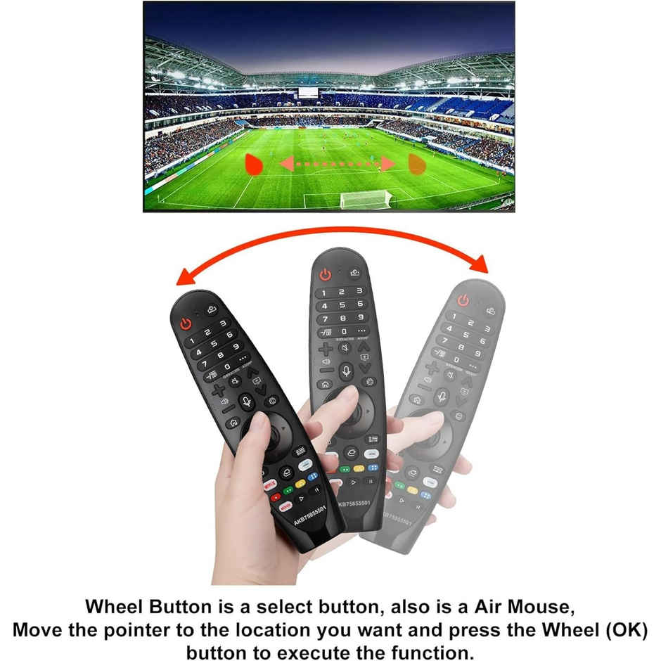 Ailkin Voice Magic Remote AKB75855501 for LG Smart TV| Replacement for AN-MR20GA| MR19BA