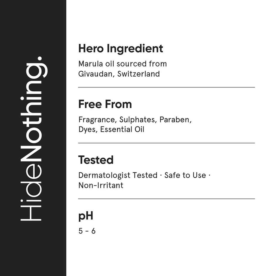 Minimalist 5% Marula Oil Face Moisturizer Cream based Nourishing & Hydrating For Men & Women