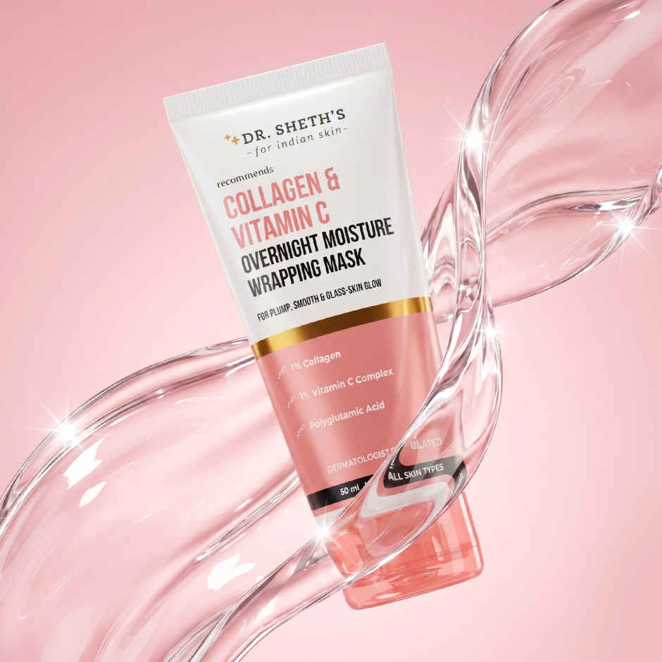 Dr. Sheth's Collagen & Vitamin C Overnight Moisture Wrapping Mask