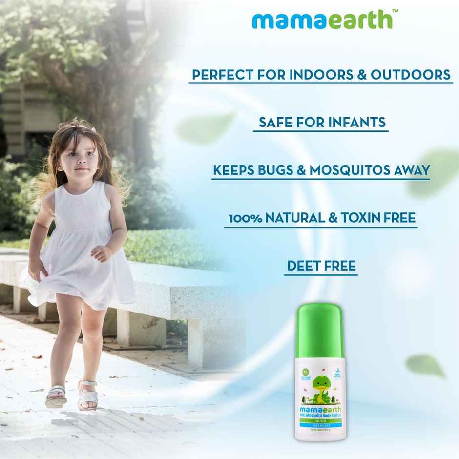 Mamaearth Natural Anti Mosquito Body Roll On