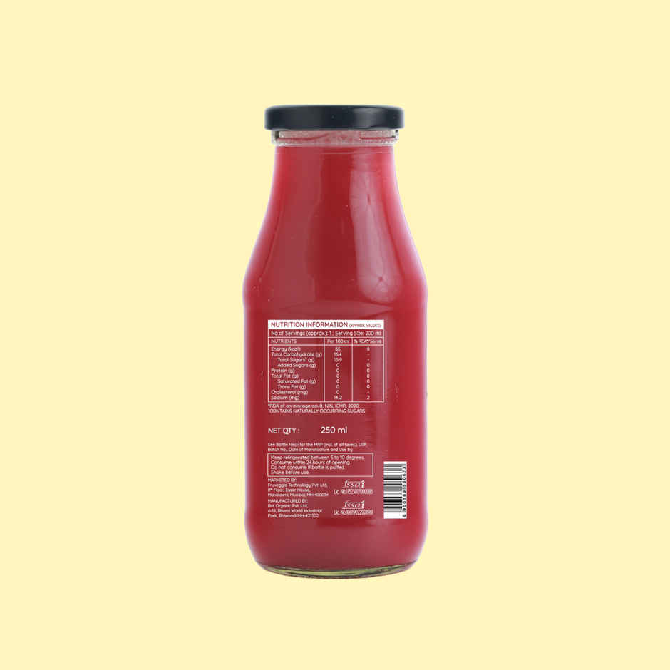 Pluckk Cold Pressed Extracted Pomegranate Juice | No Preservatives | No Added Sugar