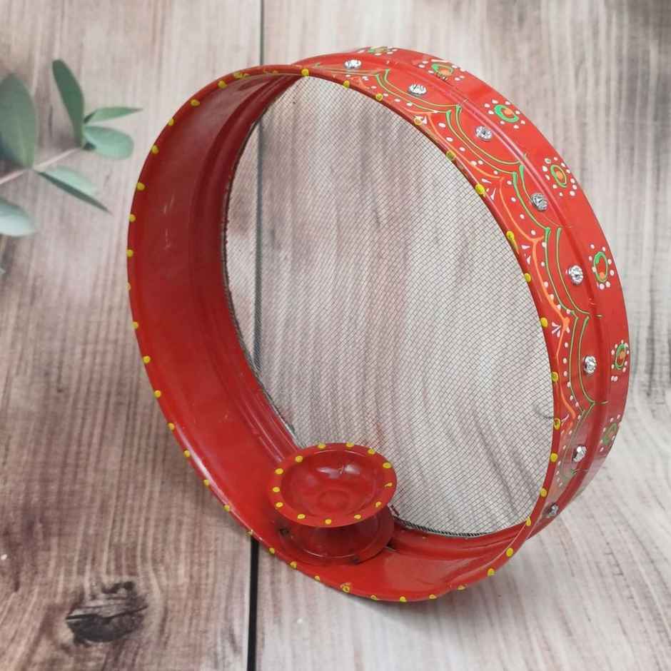 Pooja Thali Kalash Set Stainless Steel with Thali Lota and 2 Katori | 10 inch | Gullak