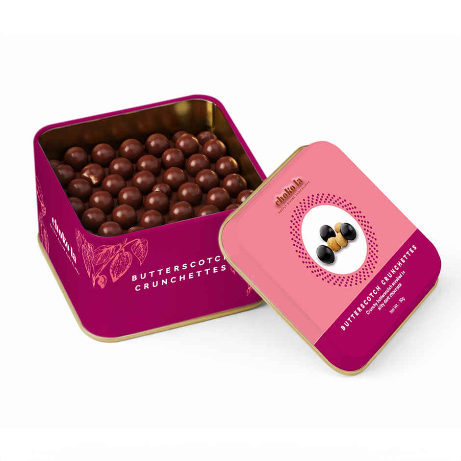 Chokola Butterscotch Crunchettes Tin