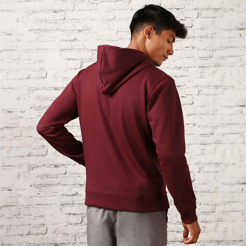 Nobero Men's Classic Hoodie | Maroon - M