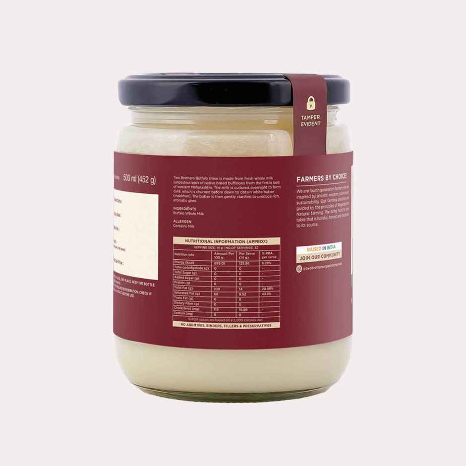Two Brothers Buffalo Cultured Ghee