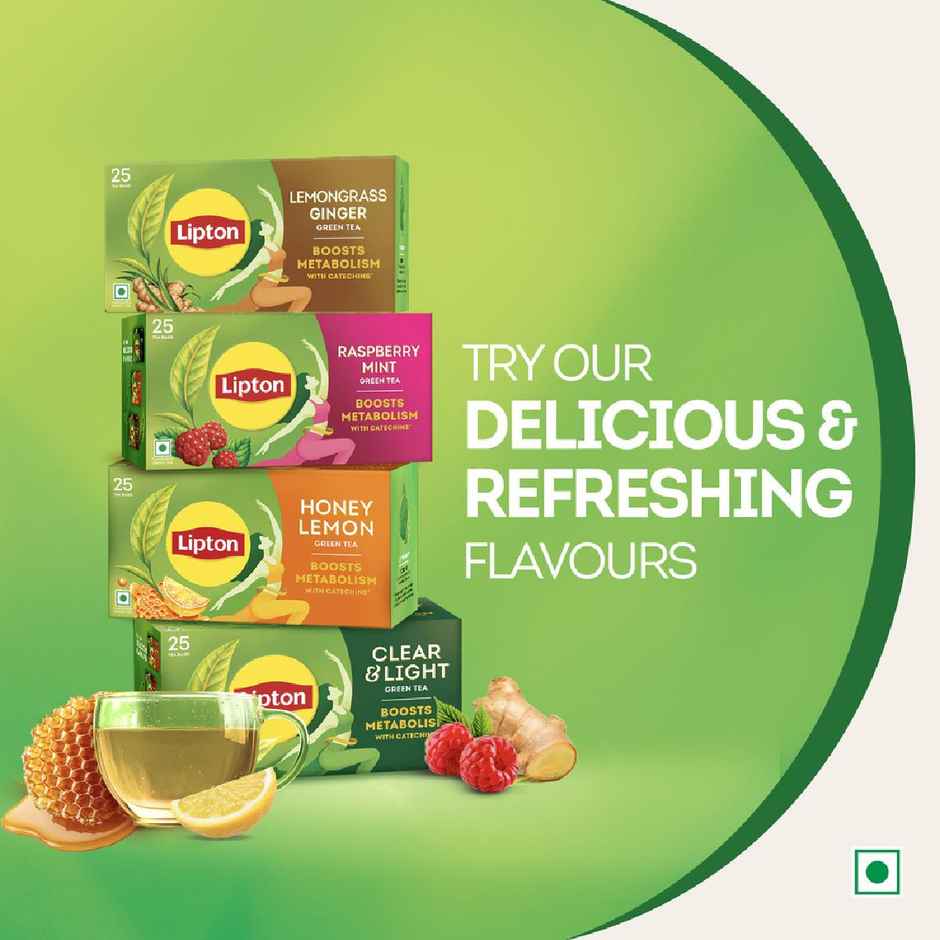 Lipton Clear & Light Green Tea Bags