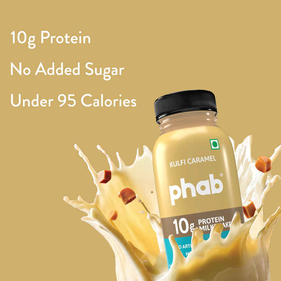 Phab Kulfi Caramel Protein Milkshake Combo
