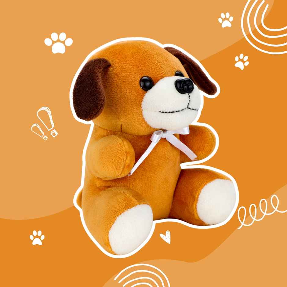Toytales Jack Dog 15cm| Soft Toy| Plushie| Stuffed Animal| Birthday Gifts| Gift For Kids| Baby Gifts